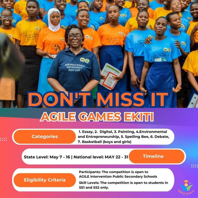 EKITI STATE STUDENTS GEAR UP FOR NATIONAL AGILE GAMES 2025